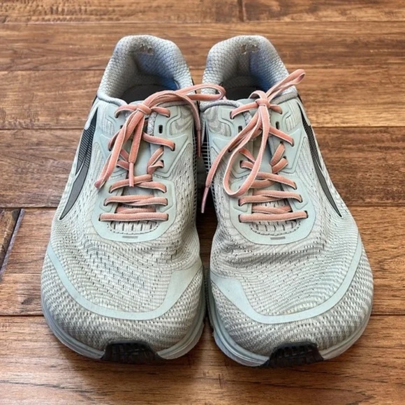 Altra Torin 5 Road Running Shoes Foot Shape Zero Drop Mint Coral Womens Size 9 - Picture 4 of 10